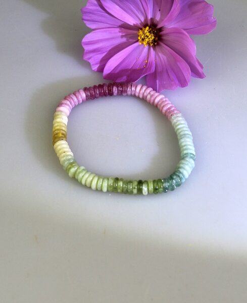 turmalínový dúhový náramok - nár-turm-17