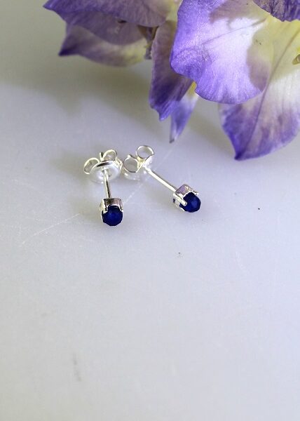 zafír náušnice napichovbacie - nau-zaf-01/1 image