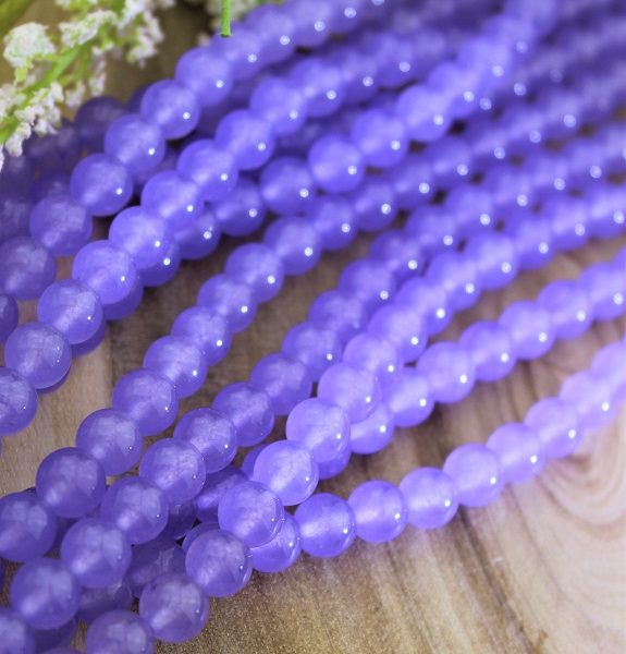 fialkový jadeit 8 mm korálky AKCIA! image