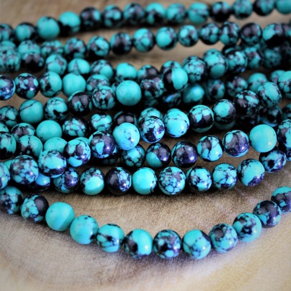 tyrkenit korálky 8mm AKCIA! image