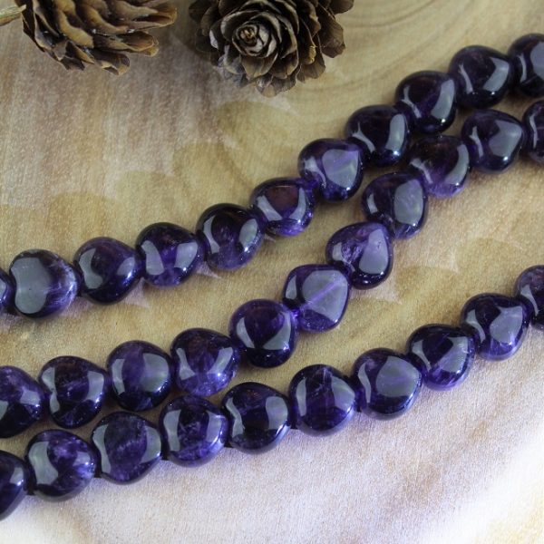 ametyst srdiečka 12mm AKCIA! image