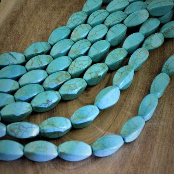 tyrkysové korálky 9x18mm AKCIA!á image