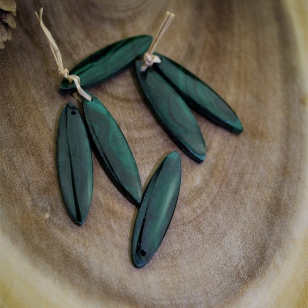 malachit korálky 10x40mm image