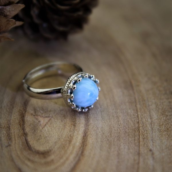 larimar prsteň striebro AKCIA! image