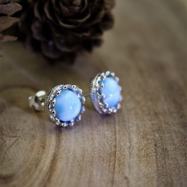larimar náušnice striebro AKCIA! image