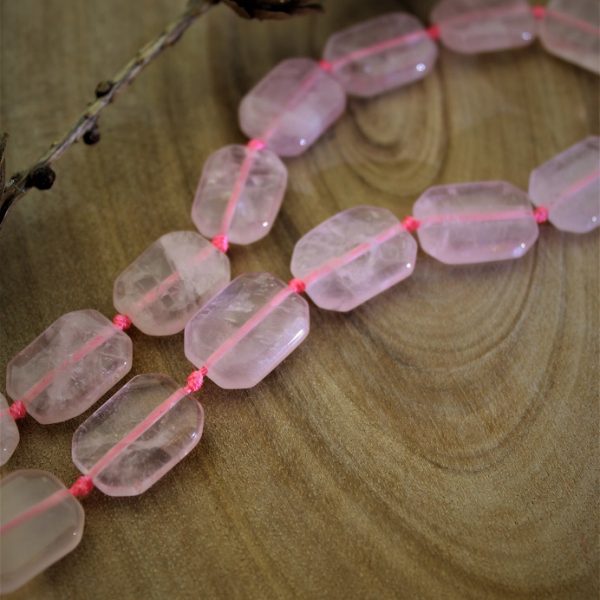 ruženín korálky13x18mm - 3ks image