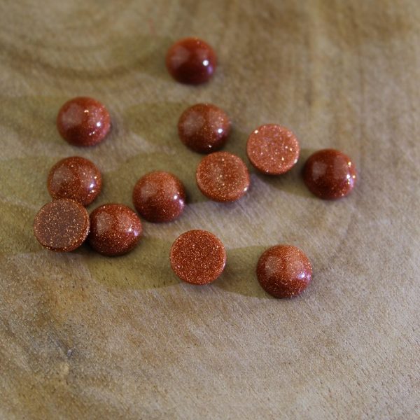 slnešný aventurín kabašon 8mm image