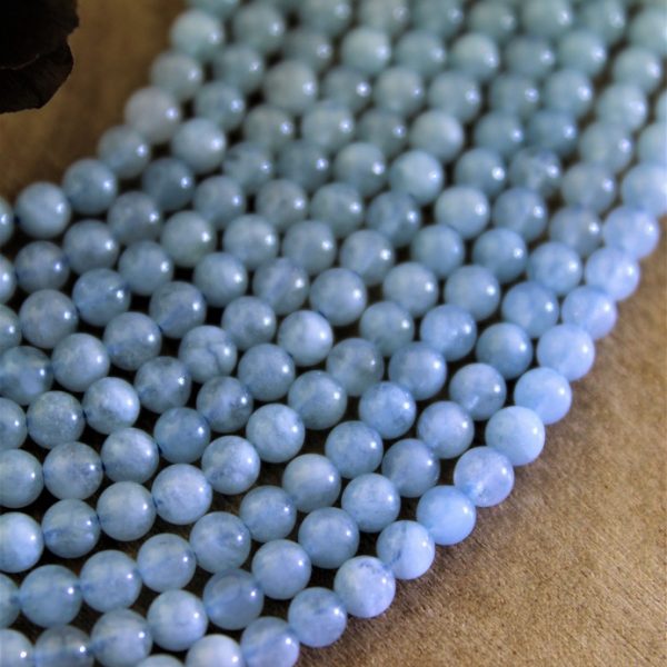 akvamarín korálky 4mm image