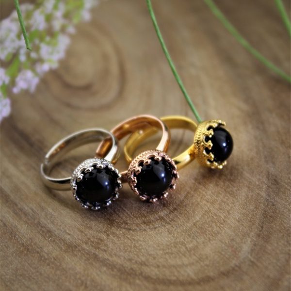 turmalín prstene strieborné AKCIA! image