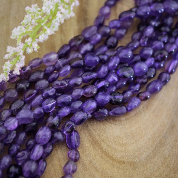 ametyst korálky 5-9mm AKCIA! image