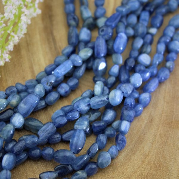 kyanit(distén) korálky 5-9mm AKCIA! image