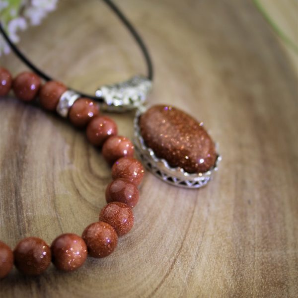 slnečný aventurín set AKCIA! image