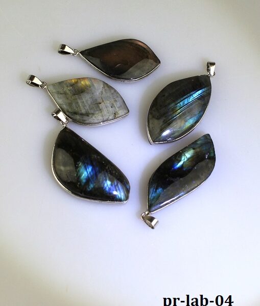 labradorit 5ks prívesky AKCIA! - pr-lab-04