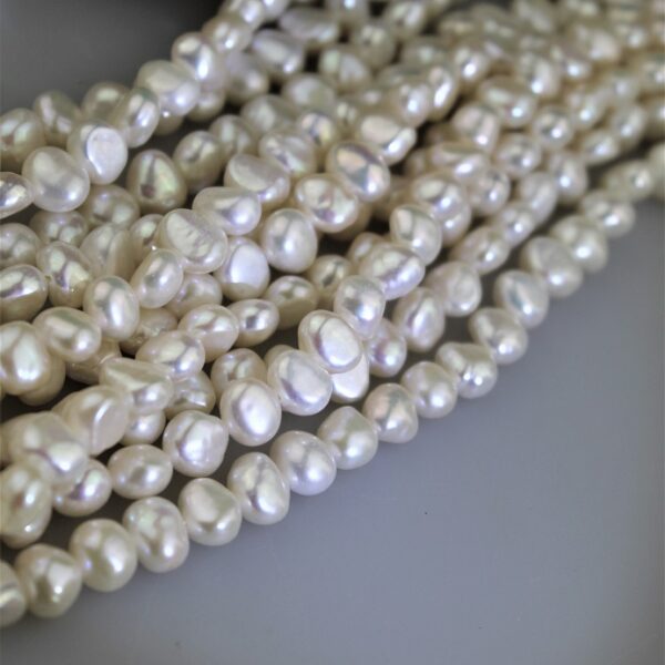 perly prírodné 7-8mm, nugety - krper-32 image