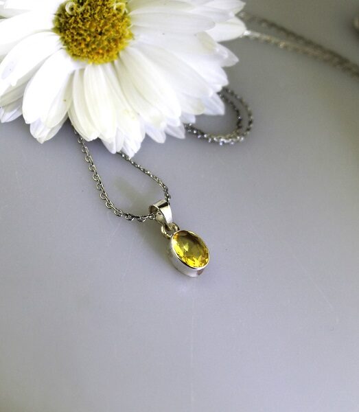 citrín prívesok s retiazkou - pr-cit-02 image