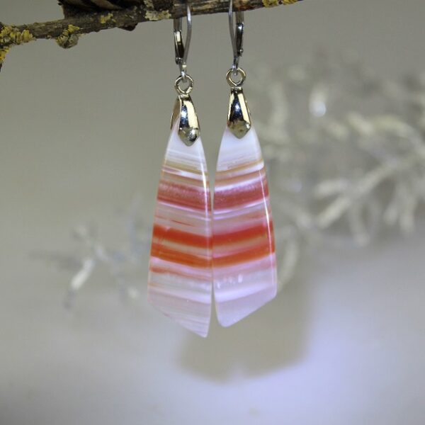 saharské acháty náušnice - nau-jasp-07 image